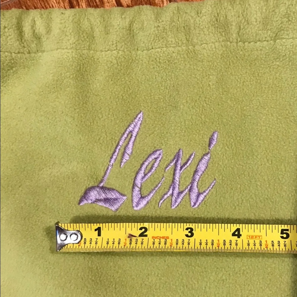 Lexi Drawstring Backpack Green Tote Bag - Picture 11 of 11